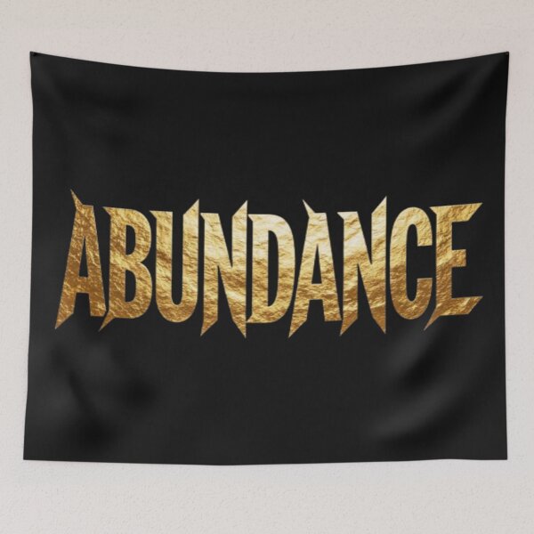 Item preview, Abundance – Golden Prosperity Design designed and sold by Cristhian Almanza.