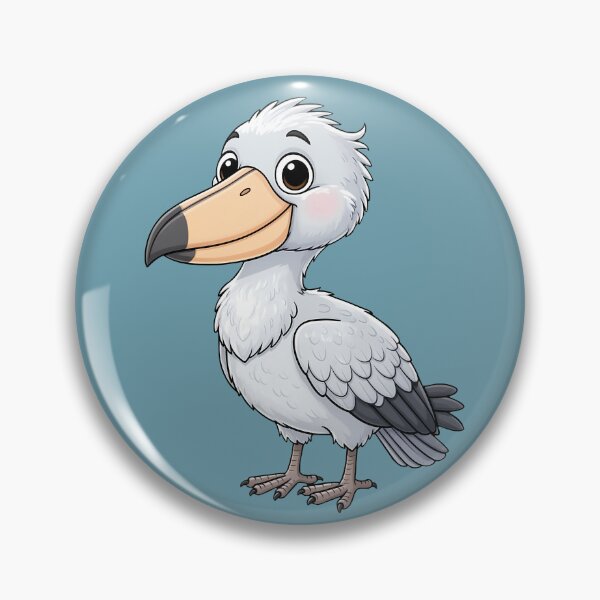 Item preview, Cute Shoebill designed and sold by WrenAndWhimsy.