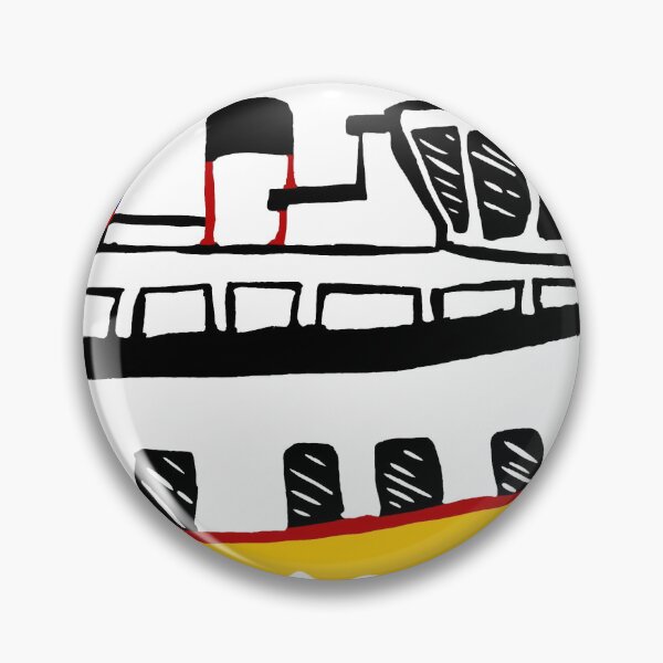 Item preview, Casco Bay Ferry Linocut designed and sold by TheCloudBerry.