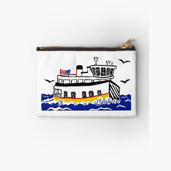Item preview, Casco Bay Ferry Linocut designed and sold by TheCloudBerry.