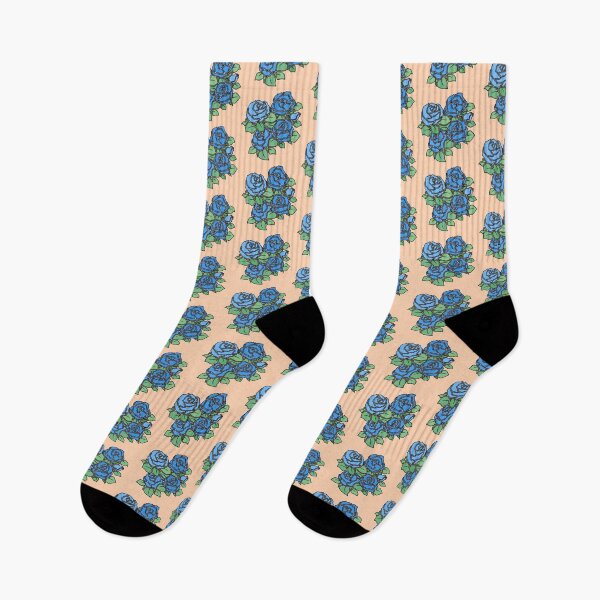 Item preview, Hand Drawn Blue Rose Bouquet Aesthetic Floral Art designed and sold by ubborn.