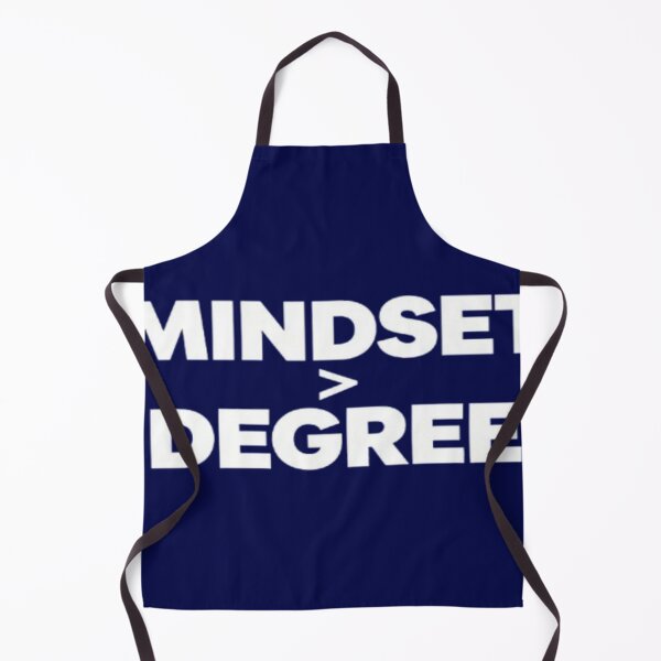 Item preview, Mindset Over Degree – Motivational Growth Design designed and sold by Cristhian Almanza.