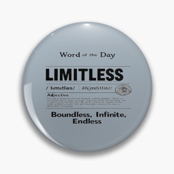 Item preview, Word of the Day - LIMITLESS designed and sold by BlackSheeper.