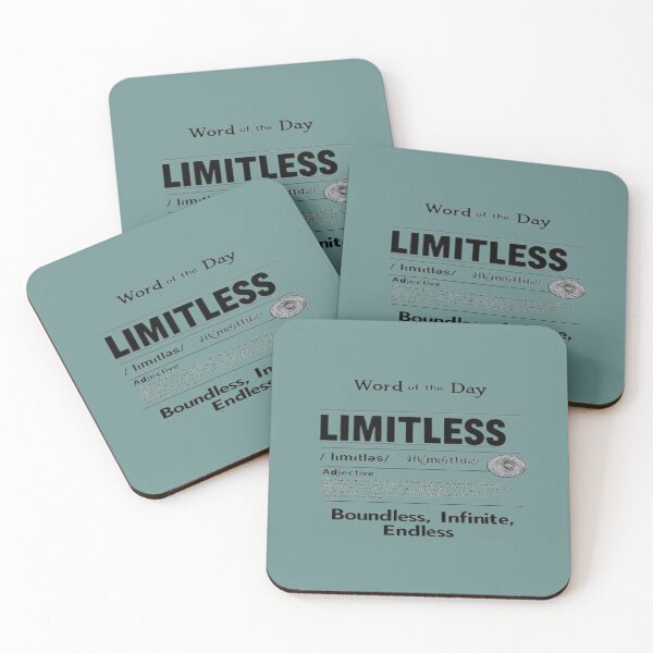 Item preview, Word of the Day - LIMITLESS designed and sold by BlackSheeper.