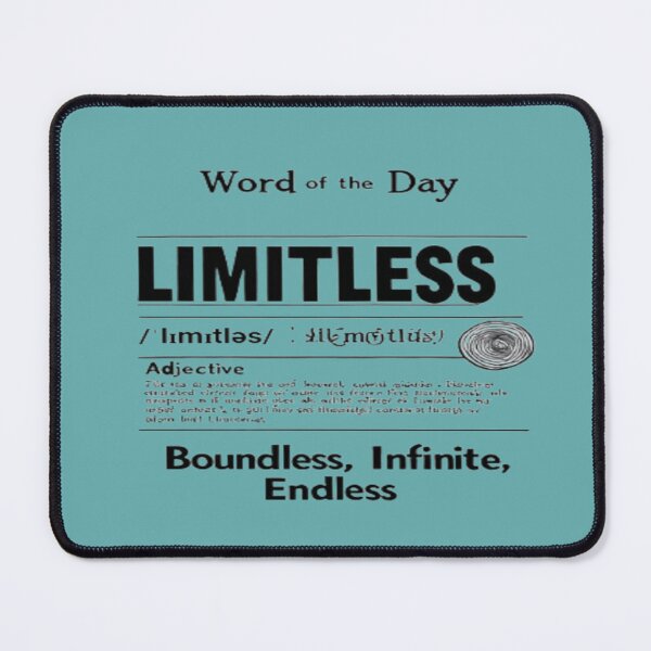 Item preview, Word of the Day - LIMITLESS designed and sold by BlackSheeper.