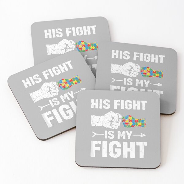 Item preview, Fight Autism Awareness Dad Mom Parent Autistic Men Women designed and sold by ArleneRowe.