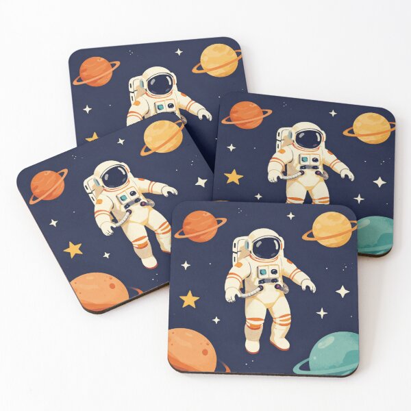 Item preview, Lost in Space – Retro Astronaut designed and sold by funny things random.