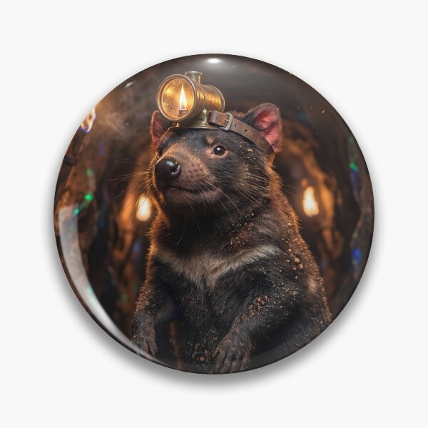Item preview, Tasmanian Devil Opal Miner designed and sold by Tridentulus.