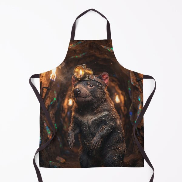 Item preview, Tasmanian Devil Opal Miner designed and sold by Tridentulus.