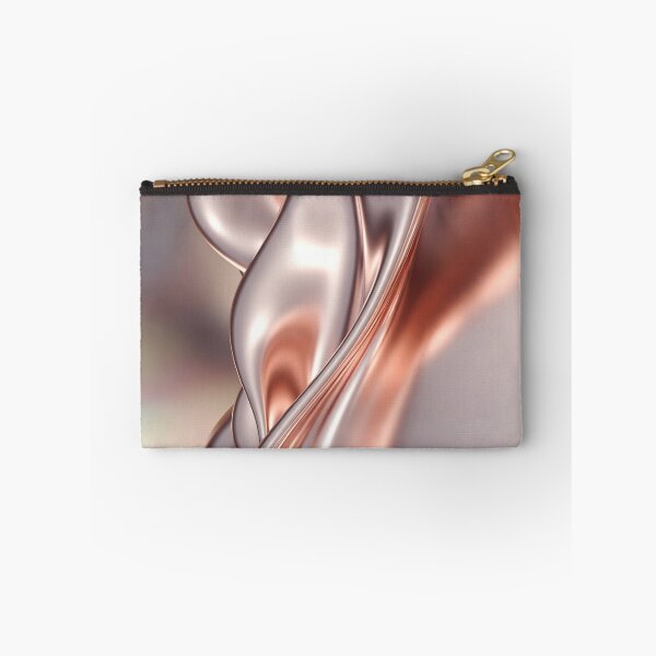 Item preview, Twisted Rose-Gold Metallic Ribbon Design designed and sold by IntelliMindDesigns.