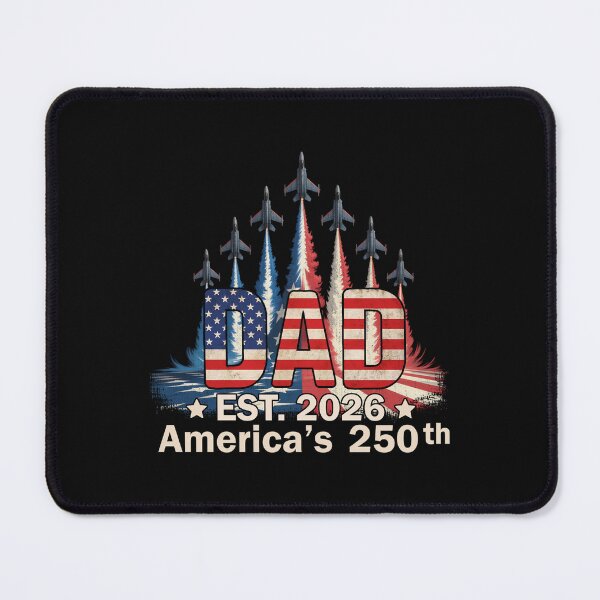 Item preview, Jet Airplane USA Flag Dad Est 2026 America's 250th designed and sold by jackelmbradyt.