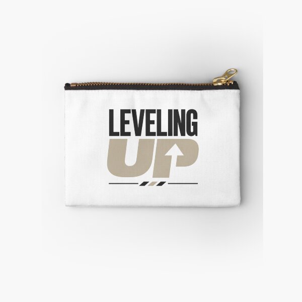 Item preview, Leveling Up | Motivational Growth Mindset Typography designed and sold by Irene Catchmind.