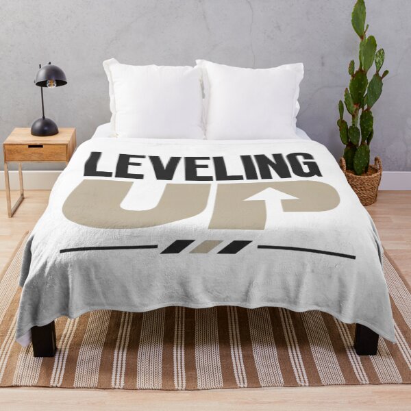 Item preview, Leveling Up | Motivational Growth Mindset Typography designed and sold by Irene Catchmind.
