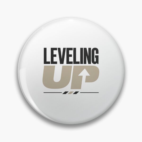 Item preview, Leveling Up | Motivational Growth Mindset Typography designed and sold by Irene Catchmind.