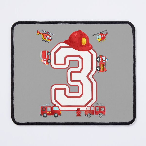 Item preview, Fire Truck 3rd Birthday 3 designed and sold by ArleneRowe.