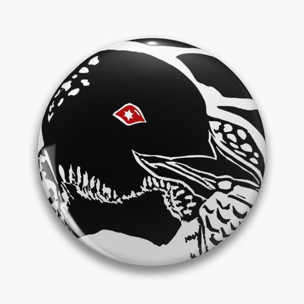 Item preview, Loon Linocut designed and sold by TheCloudBerry.