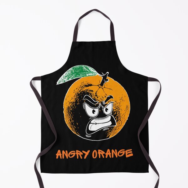Item preview, Angry Orange Angry Fruit designed and sold by StencilMenace.