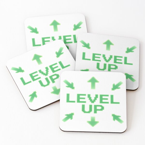 Item preview, Level Up – Retro Gaming Progress Design designed and sold by Cristhian Almanza.