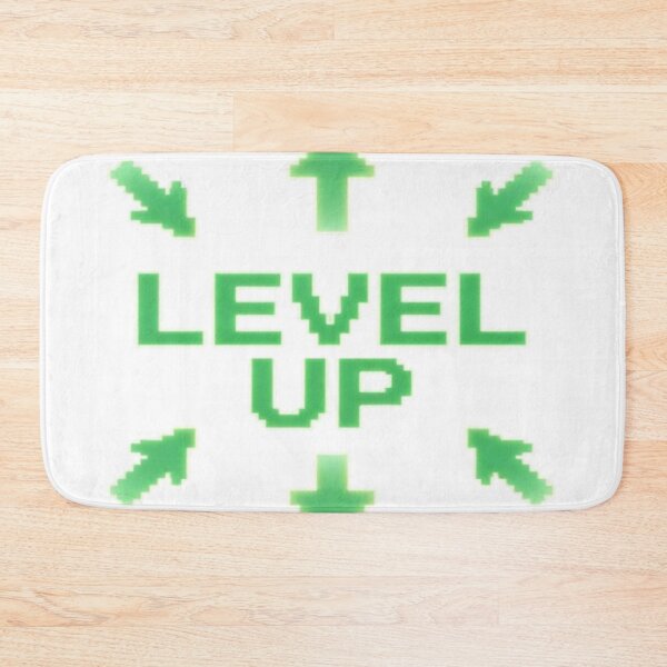 Item preview, Level Up – Retro Gaming Progress Design designed and sold by Cristhian Almanza.