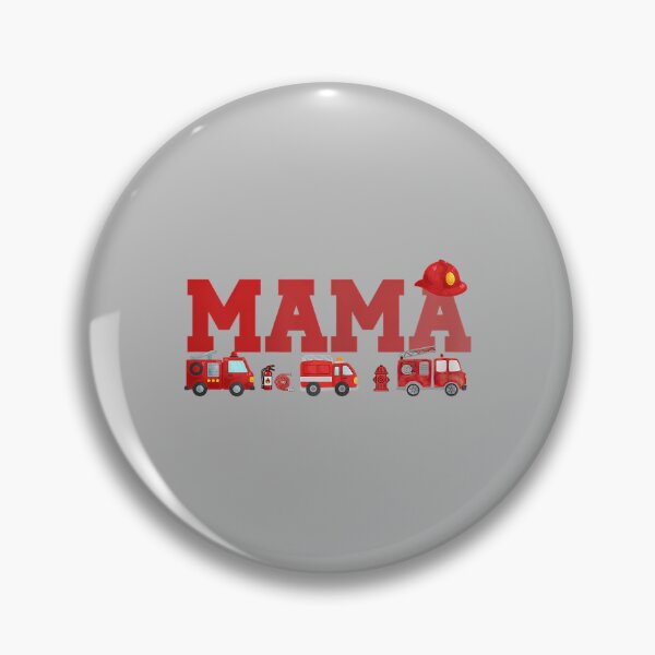 Item preview, Fire Truck Mama Firefighter Birthday designed and sold by ArleneRowe.
