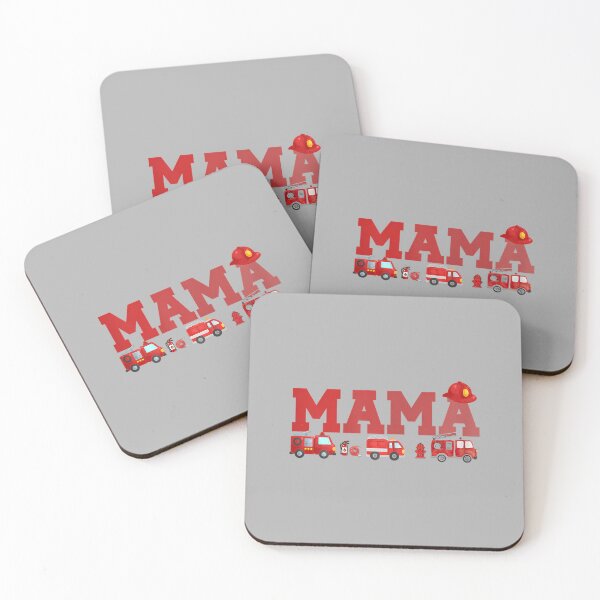 Item preview, Fire Truck Mama Firefighter Birthday designed and sold by ArleneRowe.