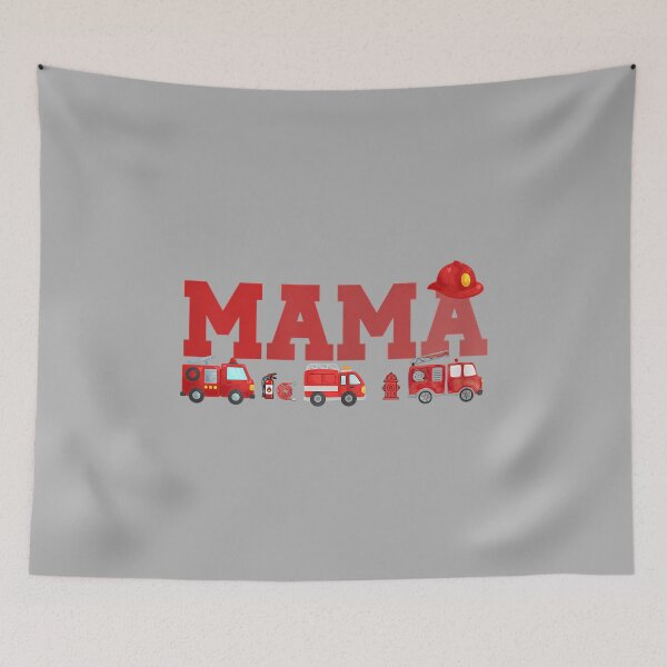 Item preview, Fire Truck Mama Firefighter Birthday designed and sold by ArleneRowe.