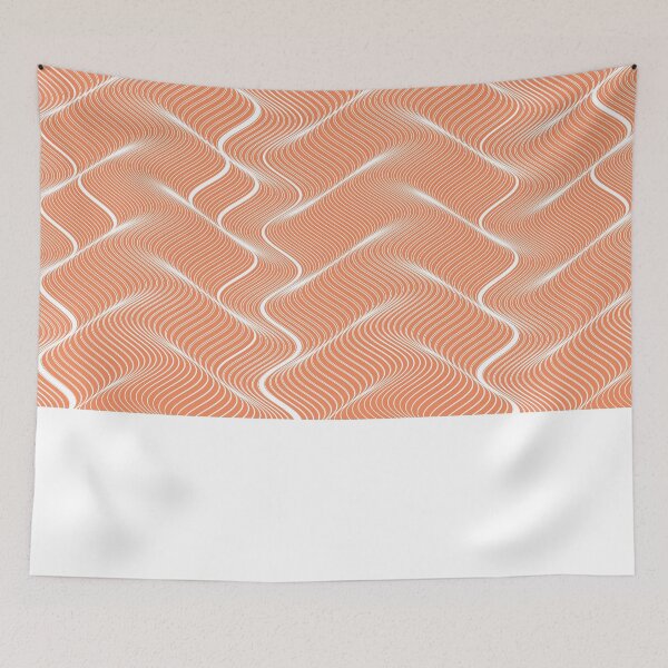 Item preview, Wavy Optical Illusion Pattern  designed and sold by houta.