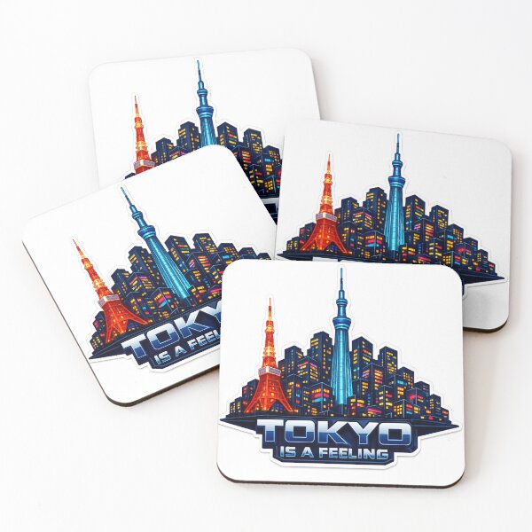 Item preview, Tokyo Neon Skyline City Night designed and sold by Dresut.