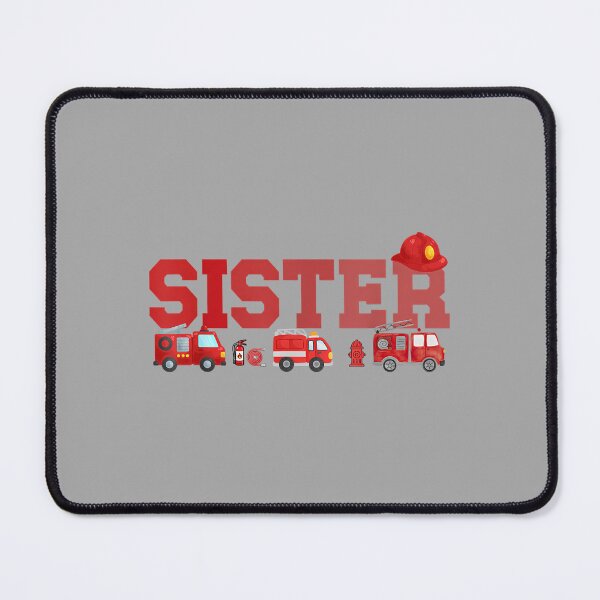 Item preview, Fire Truck Sister Firefighter Birthday designed and sold by ArleneRowe.