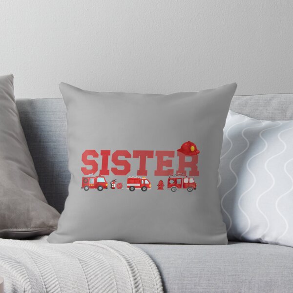 Item preview, Fire Truck Sister Firefighter Birthday designed and sold by ArleneRowe.