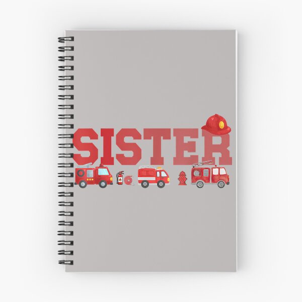Item preview, Fire Truck Sister Firefighter Birthday designed and sold by ArleneRowe.