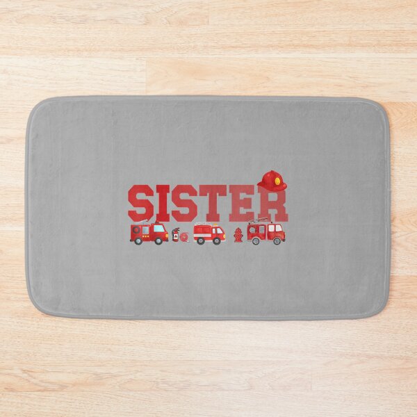 Item preview, Fire Truck Sister Firefighter Birthday designed and sold by ArleneRowe.