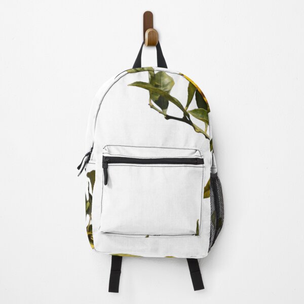Item preview, A lemon tree with green leaves and a yellow lemon on a white background. designed and sold by elopezstock.