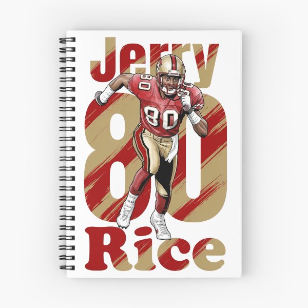 Item preview, Jerry Rice 80 Retro San Francisco Football Art designed and sold by Thogan0416.