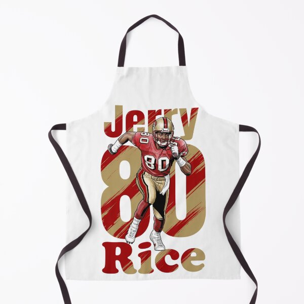 Item preview, Jerry Rice 80 Retro San Francisco Football Art designed and sold by Thogan0416.