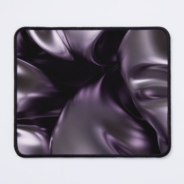 Item preview, Glossy Deep Purple Silk-Like Folds Art designed and sold by IntelliMindDesigns.