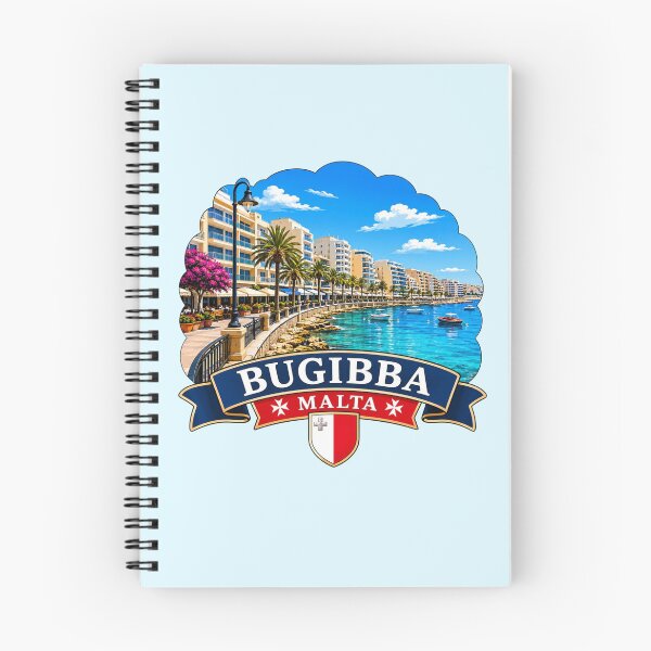 Item preview, Bugibba, Malta - Mediterranean Waterfront designed and sold by Myra365Art.