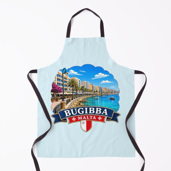 Item preview, Bugibba, Malta - Mediterranean Waterfront designed and sold by Myra365Art.