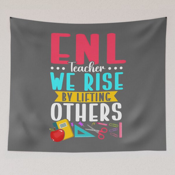 Item preview, Mens ENL Teacher We Rise By Lifting Others Performance designed and sold by KristineLi.