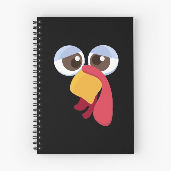 Item preview, Turkey Face Crazy Eyes Halloween and Thanksgiving designed and sold by SassyYetClassy.