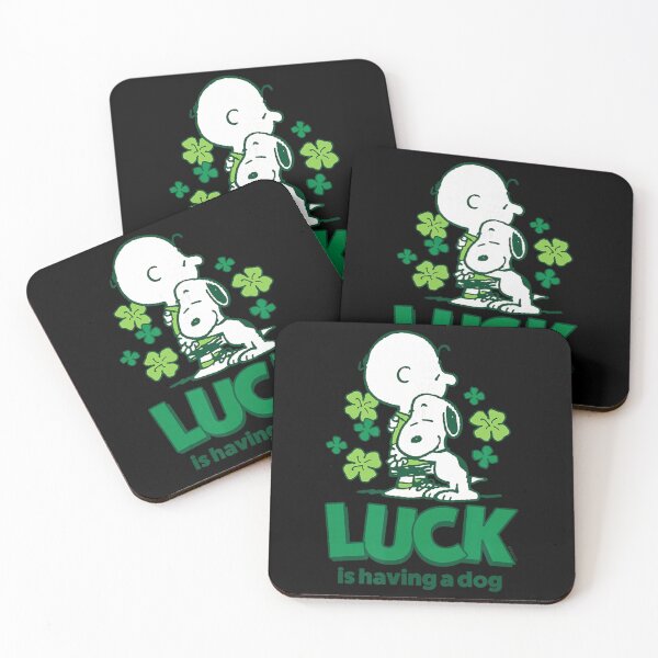 Item preview, Charlie and Snoopy St. Patrick's Day Lucky Hug  designed and sold by VincentMoore96.