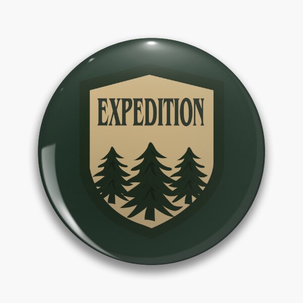 Item preview, Expedition Outdoor Badge designed and sold by ArtFromLucy.