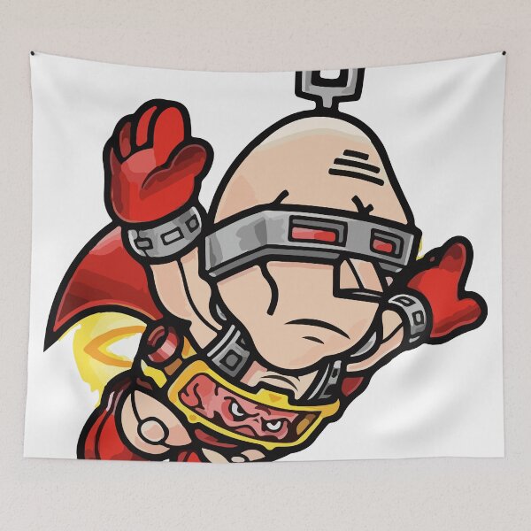 Item preview, Krang Bros Flying Hero Mashup designed and sold by MikeMoreArt.