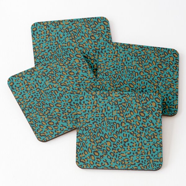Item preview, Chic Modern Leopard Print - Deep Teal designed and sold by altastudio.