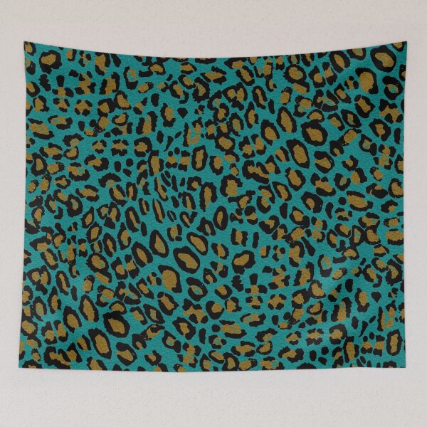 Item preview, Chic Modern Leopard Print - Deep Teal designed and sold by altastudio.