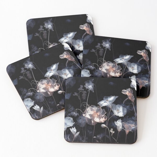 Item preview, Soft Pink Blossoms with Tall Stems Art designed and sold by IntelliMindDesigns.
