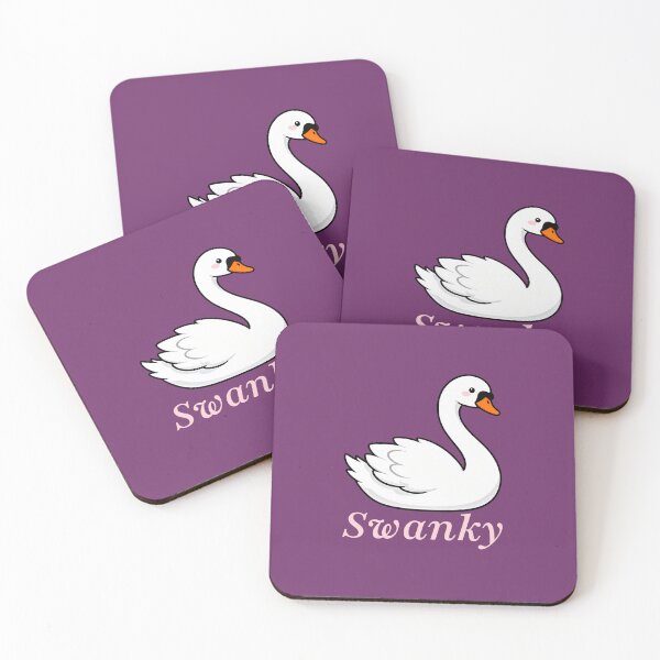 Item preview, Swanky Swan designed and sold by WrenAndWhimsy.