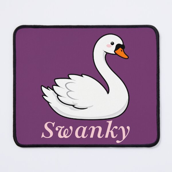 Item preview, Swanky Swan designed and sold by WrenAndWhimsy.