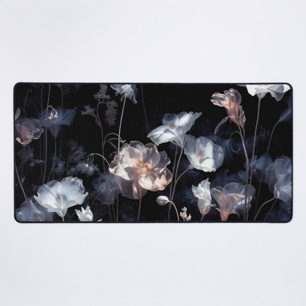 Item preview, Soft Pink Blossoms with Tall Stems Art designed and sold by IntelliMindDesigns.