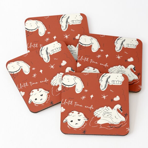 Item preview, Creepy Cute Animal Doodles & Love Notes Pattern designed and sold by RM-Journey.